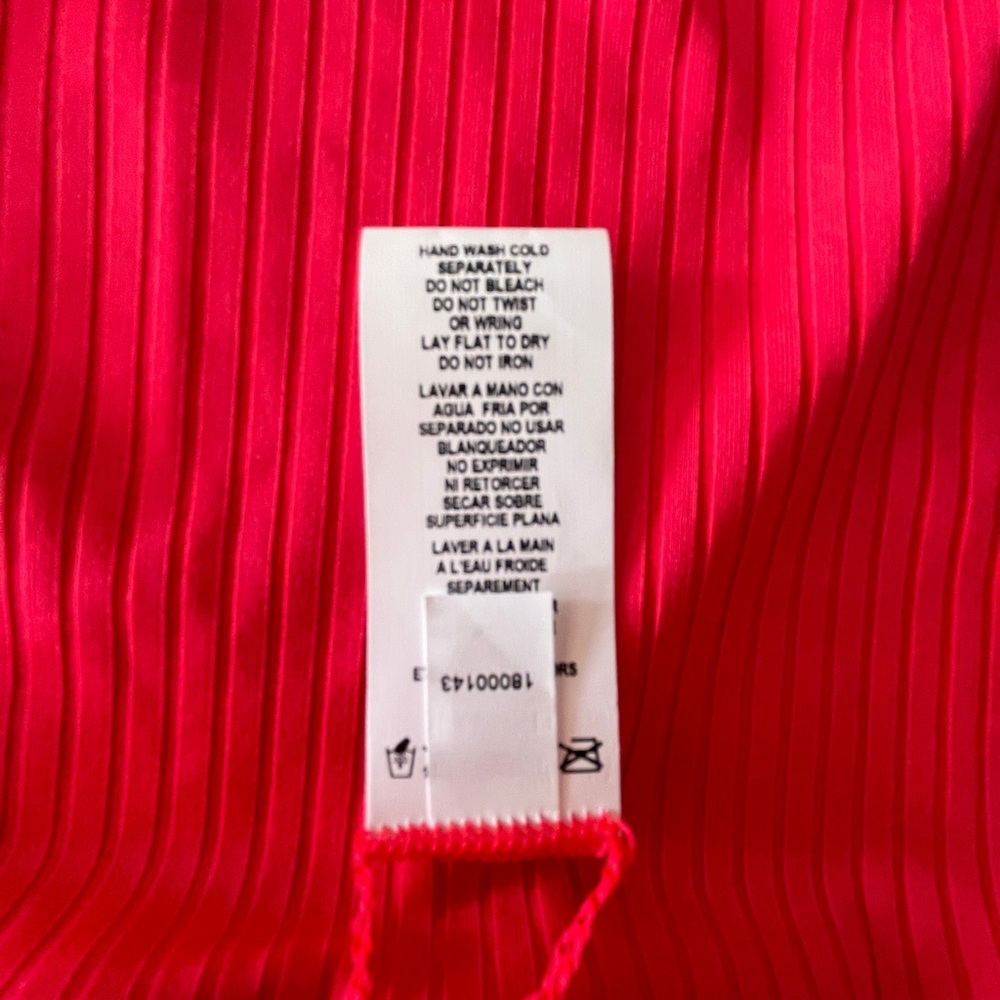 Vitamin A NWOT NEVER WORN The Icon One Piece - Coral Glow EcoRib BT - Size M - Picture 5 of 5